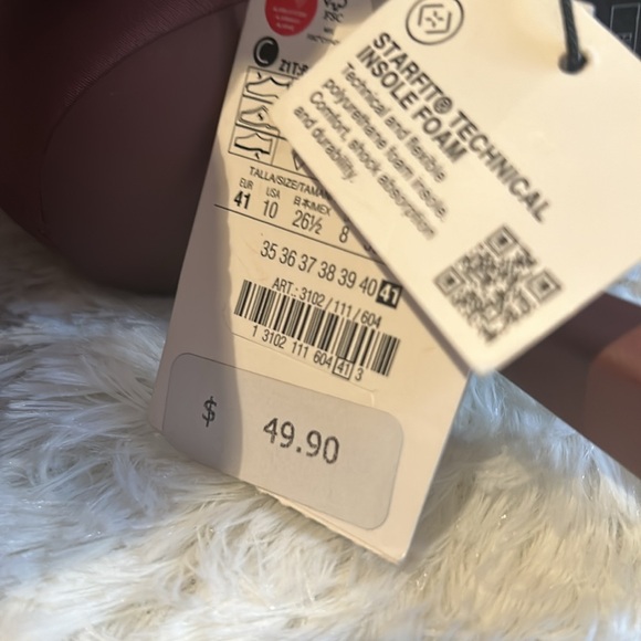 Zara Stretchy New With Tags, Mauve color too small for me - Picture 3 of 4